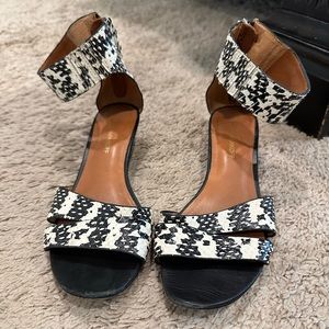Rebecca Minkoff Size 9 Snakeskin Sandals